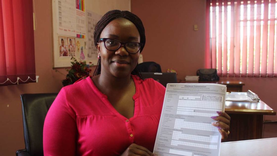Regional Manager for IEC, Nonhlanhla Mbonane