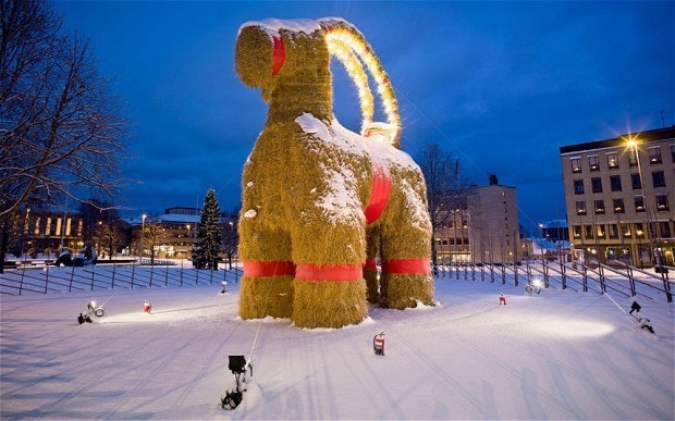 Gävle Goat, Sweden
