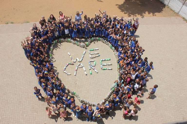 Amajuba School, ecobricks