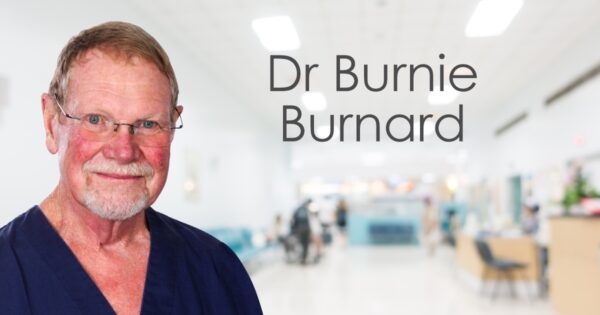Dr Burnard on the path to recovery, as he thanks community for immense support