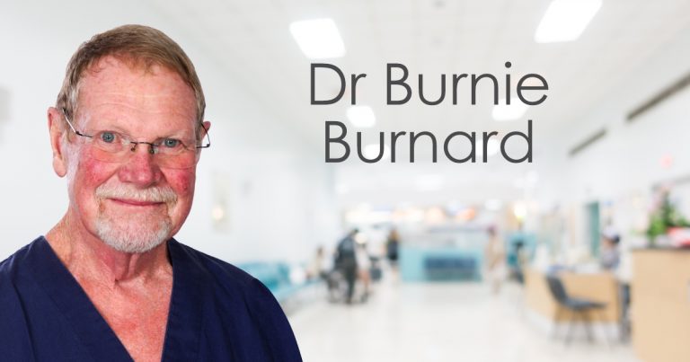 Dr Burnard on the path to recovery, as he thanks community for immense support