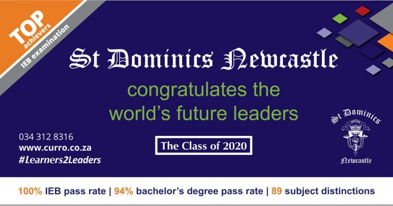 St Dominics Newcastle 2020 Matric Results