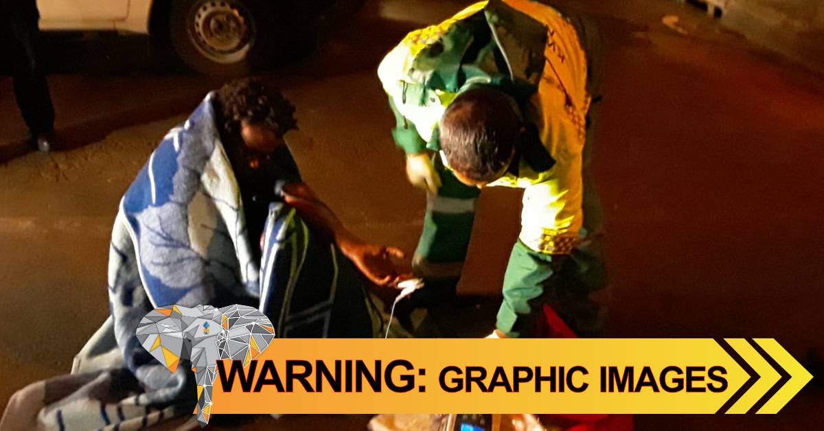 Graphic Images Shooting, Stabbing, Ithemba Security, Newcastle Police, Harding Street, Allen Street, Newcastillian - Online News