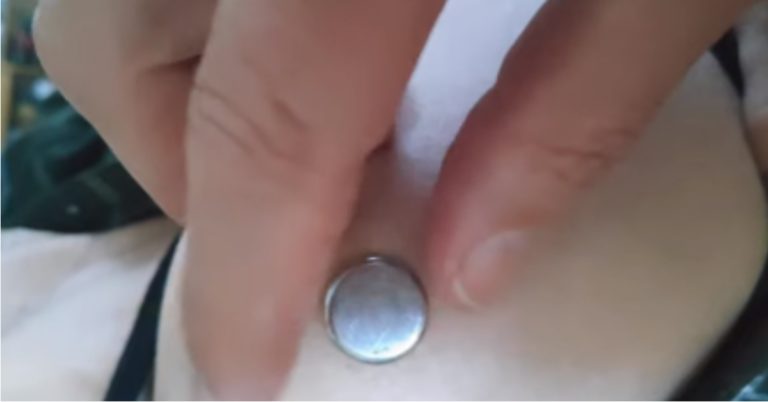 Video showing COVID-19 vaccine recipients magnetised addressed