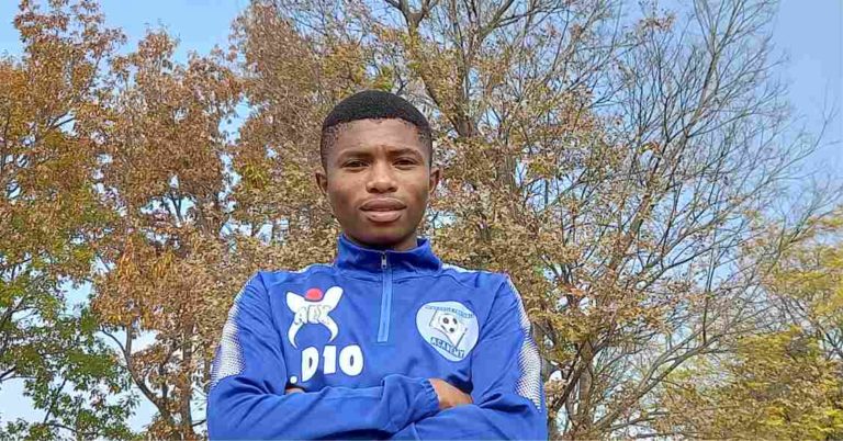 Wandile Mthethwa to play football in Denmark Dana Cup Hjørring 2021