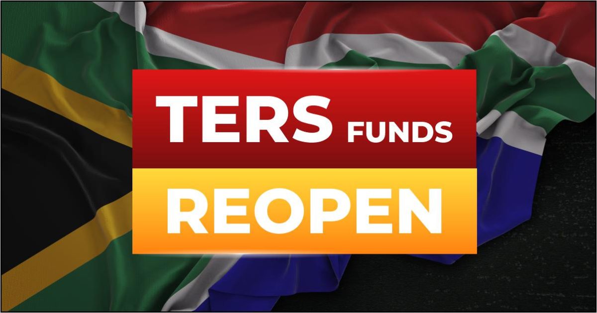 COVID-19 TERS applications re-open, but changes in payments