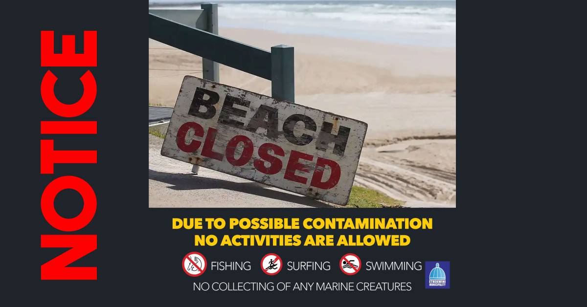 Durban beaches to remain closed following chemical spillage