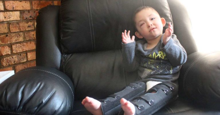 Two-year-old Tyler Moore needs your help today