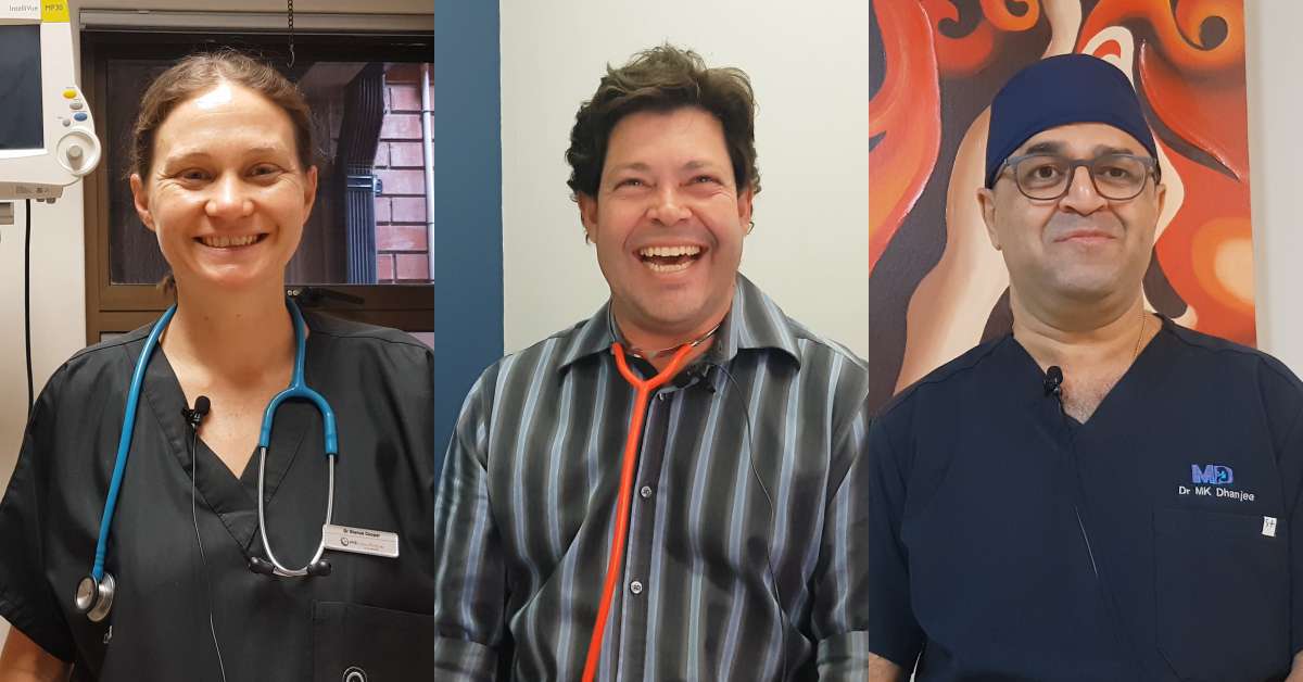 Dr Cooper, Dr van Niekerk and Dr Dhanjee-things you didn't know about studying medicine
