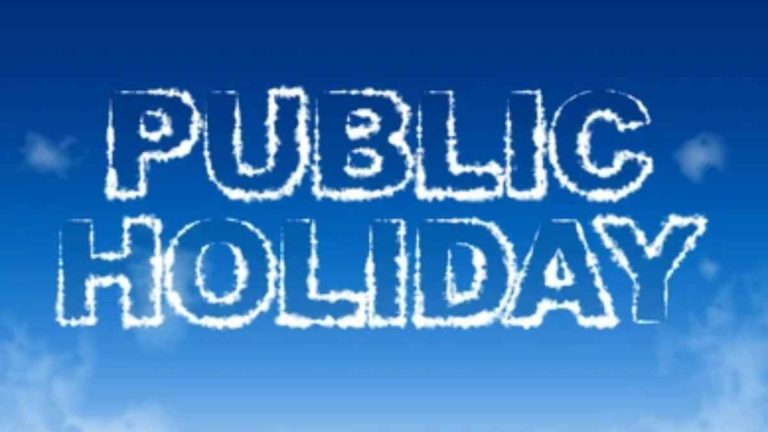 Public holiday
