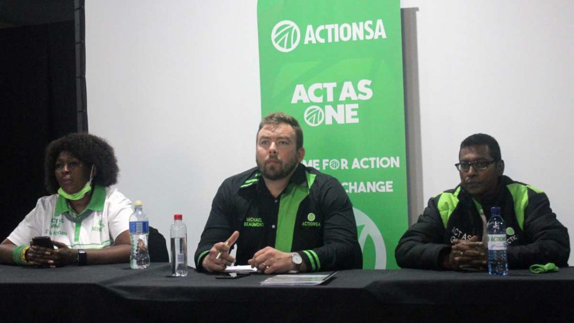 ActionSA top brass addresses water pollution claims in Newcastle