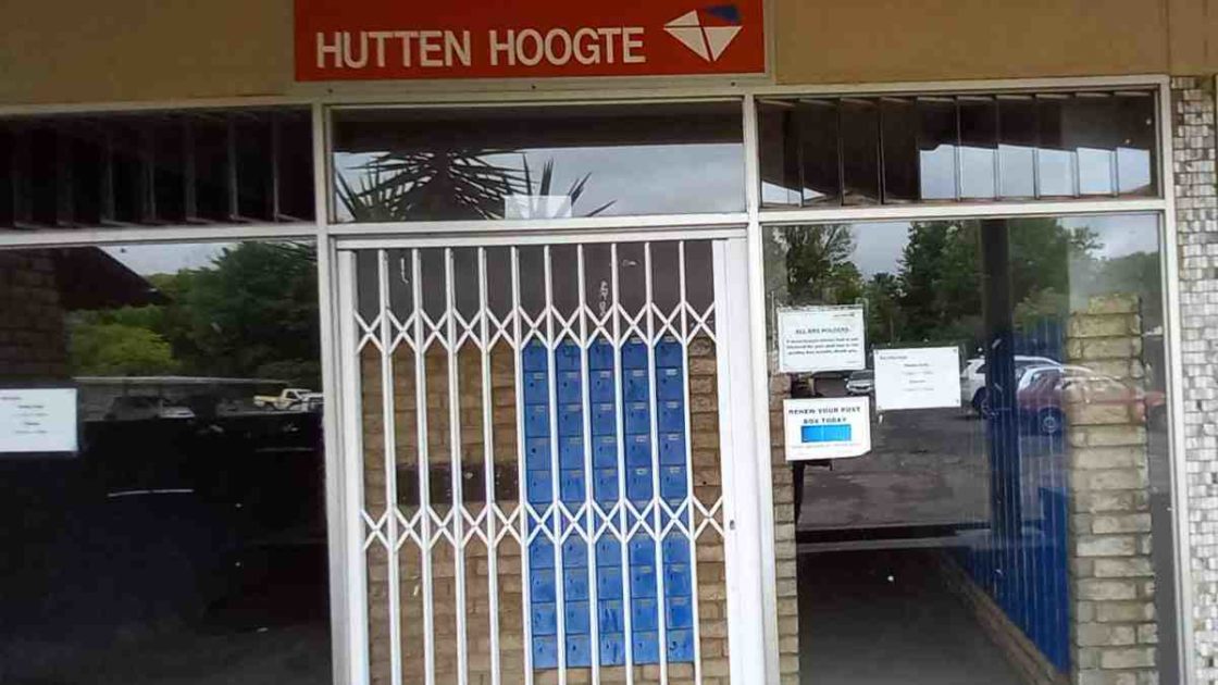Hutten Heights, Post Boxes, South African Post Office, Newcastle, Newcastillian - Online News