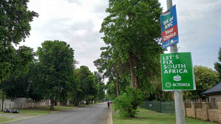 Political parties explain the clean up of the light pole posters