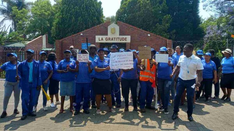 La Gratitude Home for the Aged, Strike, Newcastillian News, Community Assistance