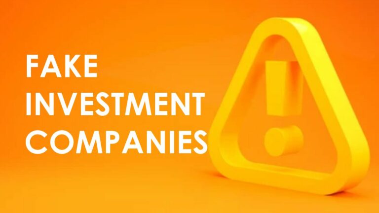 Fake Investment Companies
