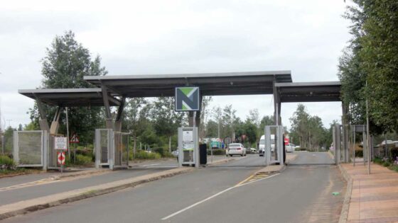 Newcastle Mall Boom Gate System