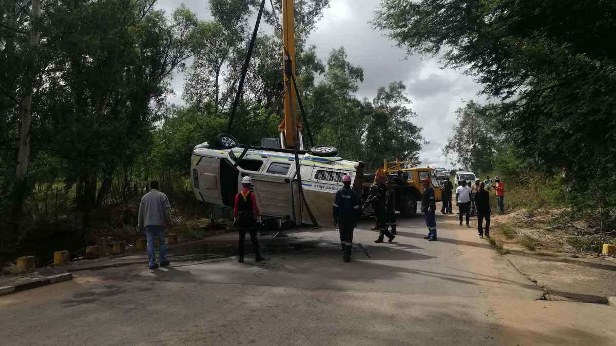 Amcor Dam claims SAPS bakkie