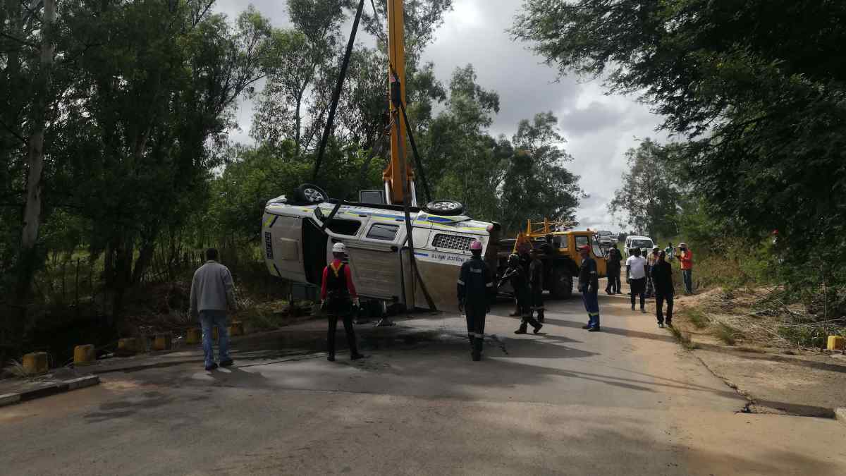 Amcor Dam claims SAPS bakkie