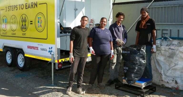 Newcastle Benefits from Shoprite-Supported Recycling Initiative, Creating Employment Opportunities