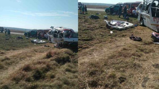 Six people die, several injured, after taxi overturns