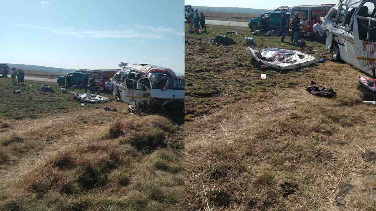 Six people die, several injured, after taxi overturns