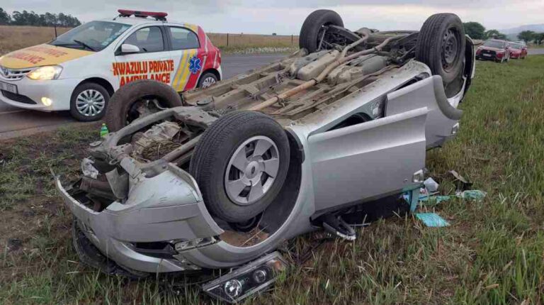 Seven injured in R34 car accident on Sunday afternoon