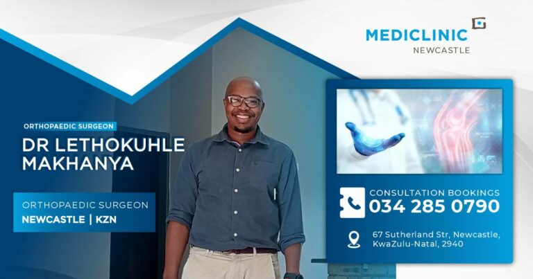 Dr L Makhanya - Orthopaedic Surgeon, Mediclinic Newcastle