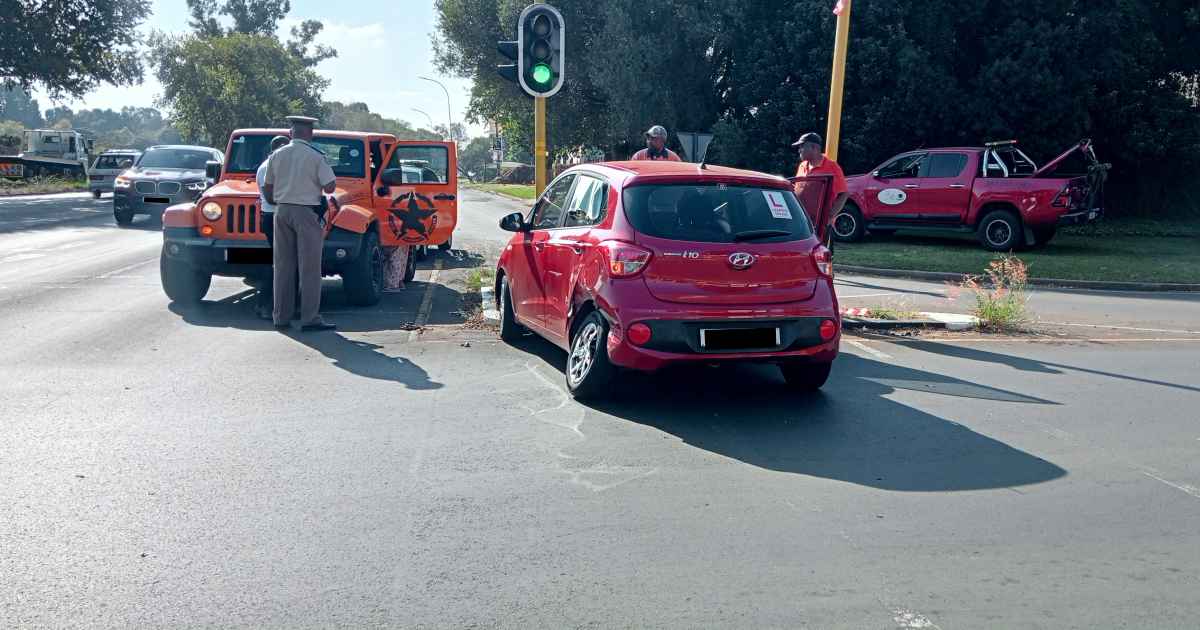 Two collisions today along Impala Drive, Newcastle