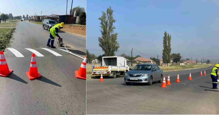 Making Newcastle's roads safer and smoother: A fresh paint job on the way