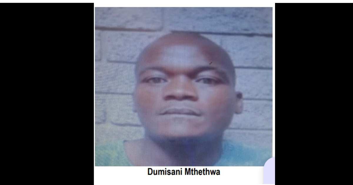 Inmate escapes from Waterval Correctional Centre: Public urged to report sightings