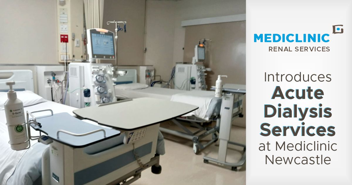Mediclinic Newcastle Launches Dedicated Acute Kidney Care