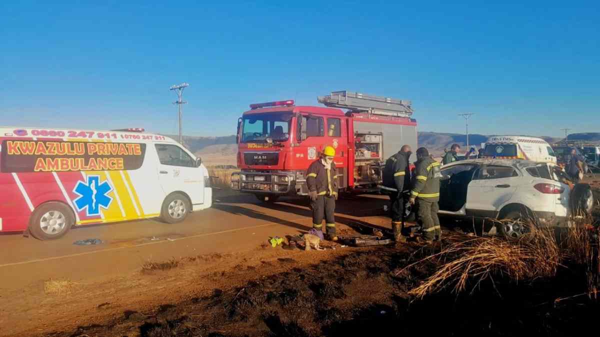 Multiple Injured in Head-On Collision on Memel Road