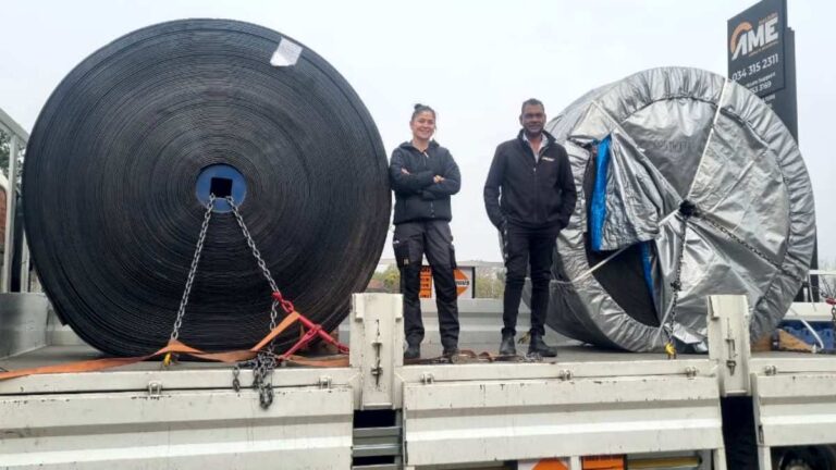 AME Amajuba conveyor belting and splicing