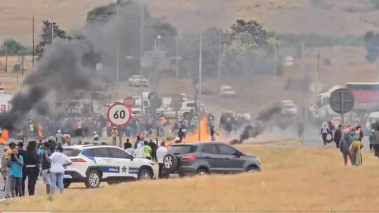 N12 Fochville protest