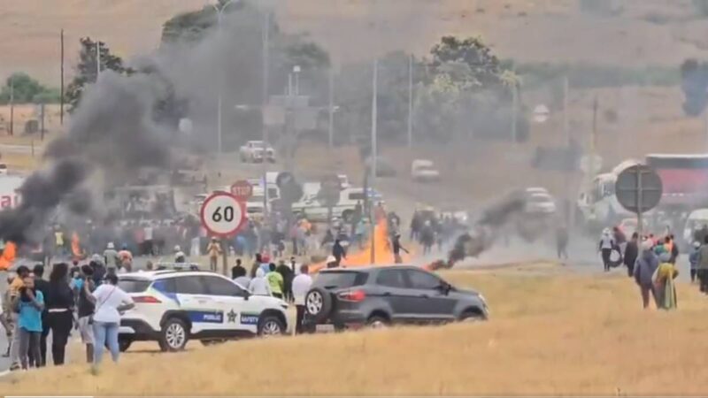 N12 Fochville protest