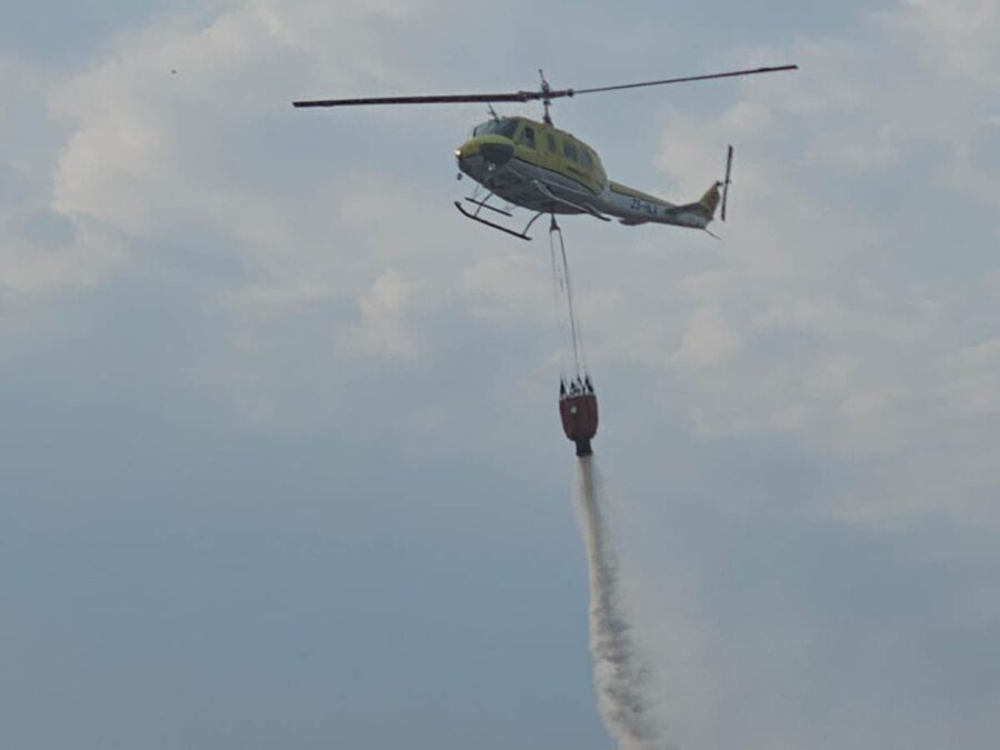 Newcastle landfill fire