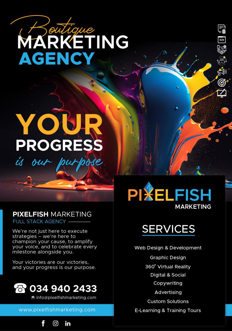 Pixelfish Marketing Agency Advertisement