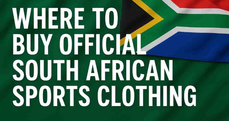 South African Sports Clothing