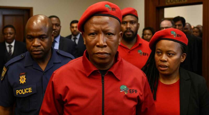 Julius Malema firearm conviction case