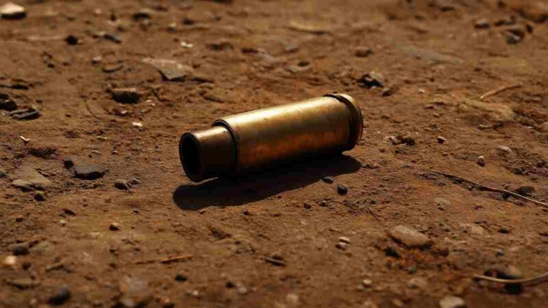 Dundee Court: Image of a bullet