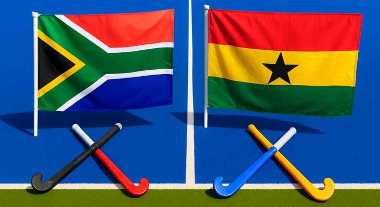 South Africa versus Ghana