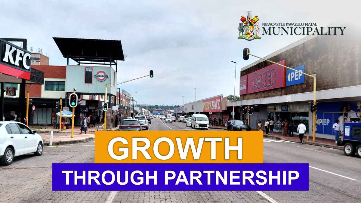 Newcastle KZN Main Road - Allen Street. Copyright: Newcastle Municipality