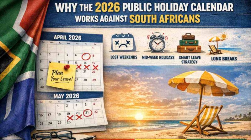 2026 public holiday calendar South Africa
