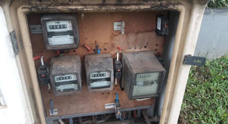 Newcastle power supply vandalism