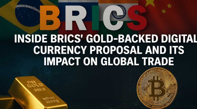 BRICS gold-backed currency