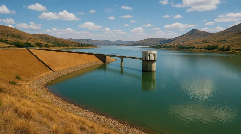 KwaZulu-Natal dam levels December: Image of a KZN dam
