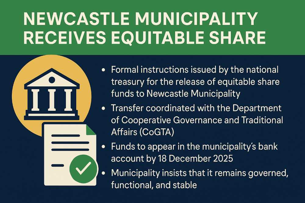 Newcastle Municipality equitable share