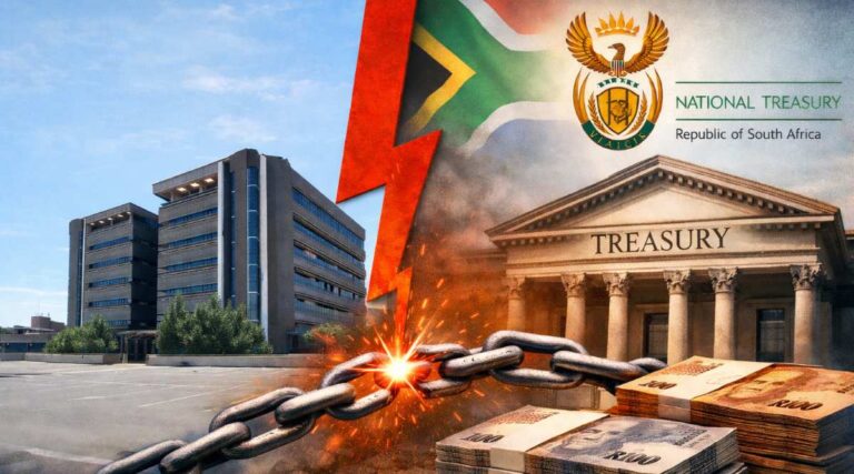 Newcastle municipal manager National Treasury dispute