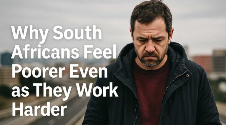 why South Africans feel poorer