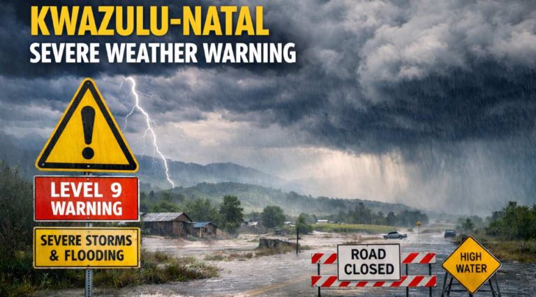 KwaZulu Natal severe weather warning